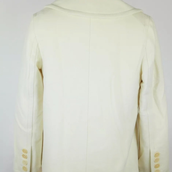 Cream Wool Coat - Picture 3 of 10